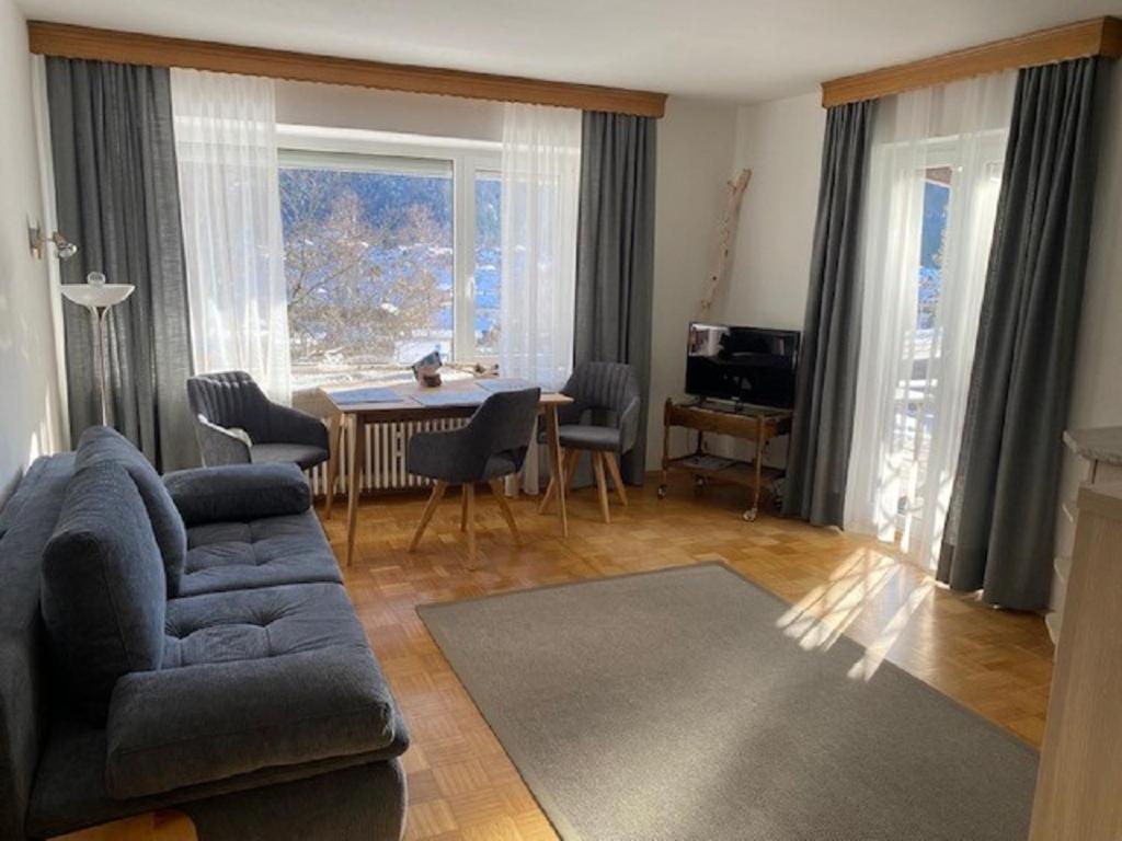 Posezení v ubytování Haus Latschenhang Fewo 5 Karwendel
