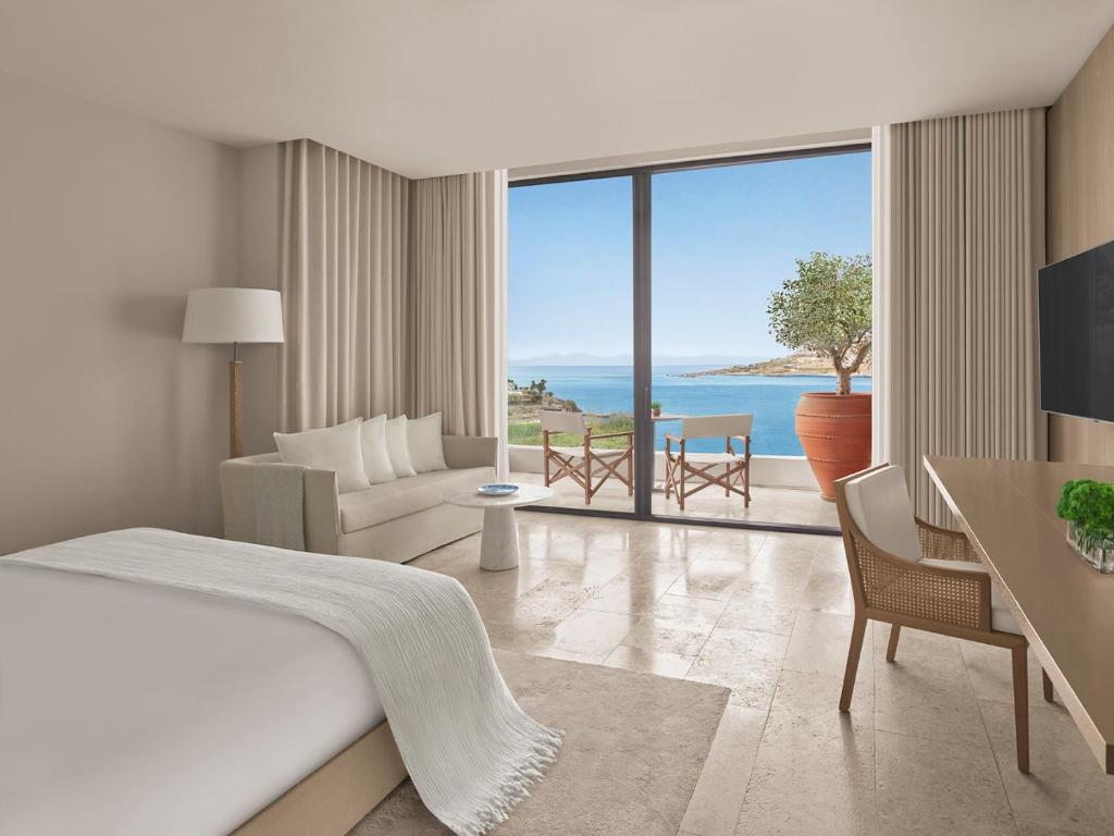 The Bodrum EDITION - Salle King Premier Avec Vue Sur La Mer Et Balcon