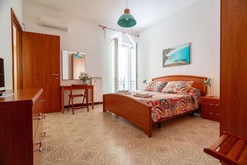 Postel nebo postele na pokoji v ubytování Casa Hana