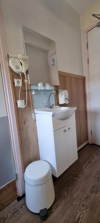 Koupelna v ubytování Hotel Isis