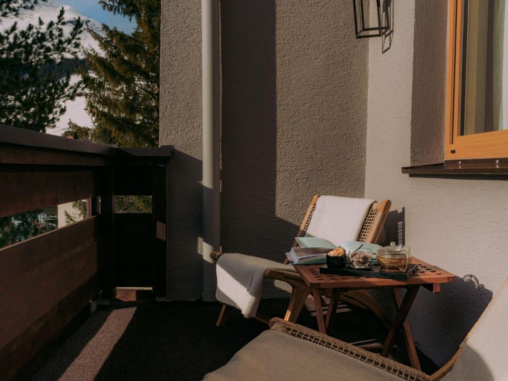 Balkón nebo terasa v ubytování Hotel Schwarzwand