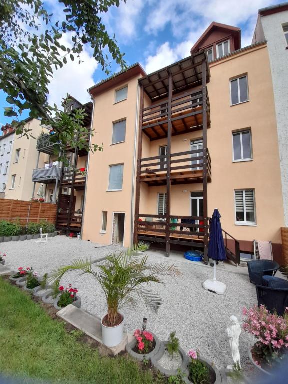 Budova, kde se apartmán nachází