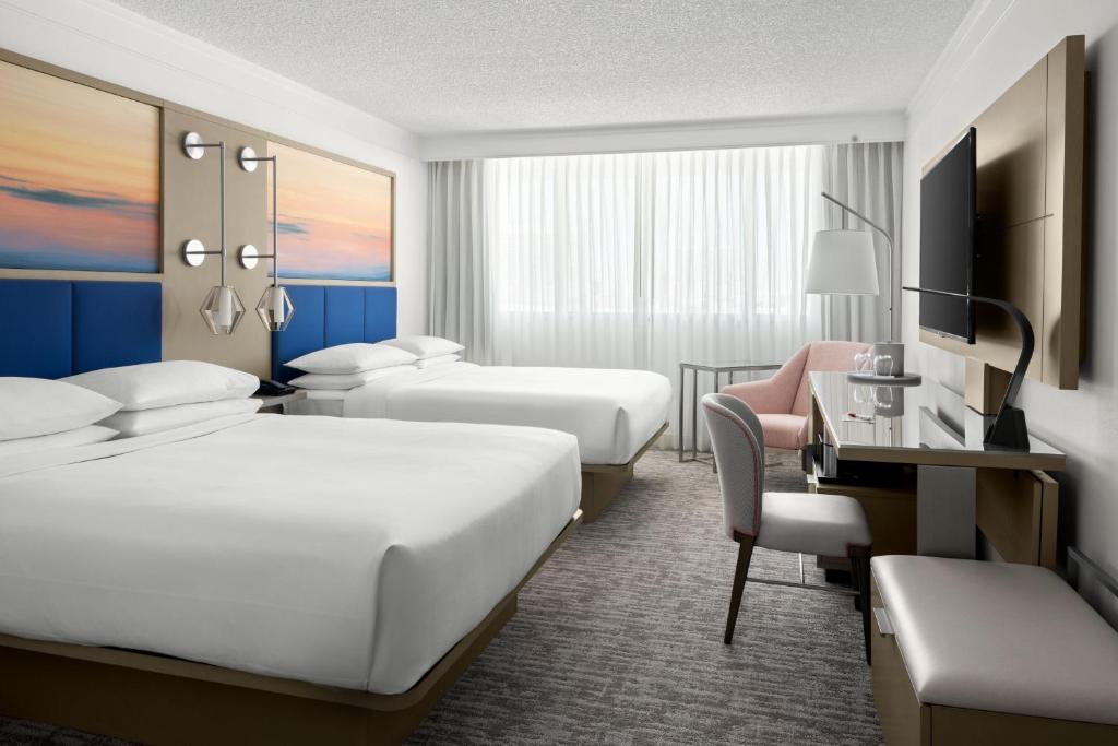 West Palm Beach Marriott - Chambre D'amis Avec Deux Lits Doubles