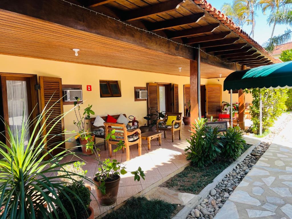 Το κτήριο όπου στεγάζεται  το πανδοχείο