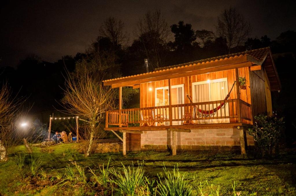 Zahrada ubytování Cabanas da Fazenda / 02