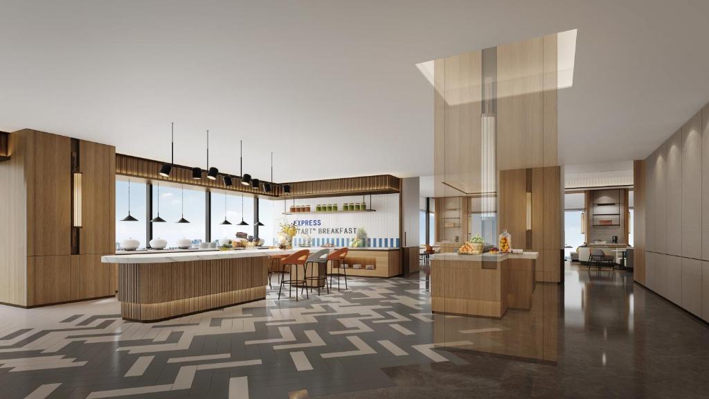 Posezení v ubytování Holiday Inn Express Shenzhen Futian Center by IHG