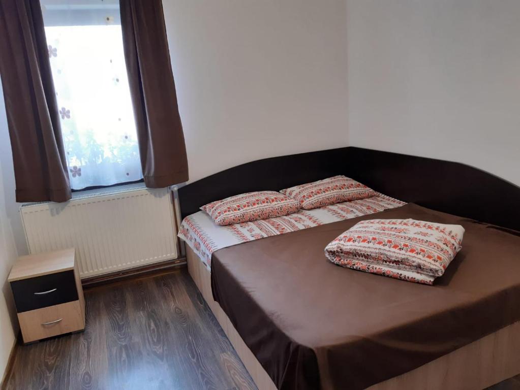 Postel nebo postele na pokoji v ubytování Casa Tăslovan