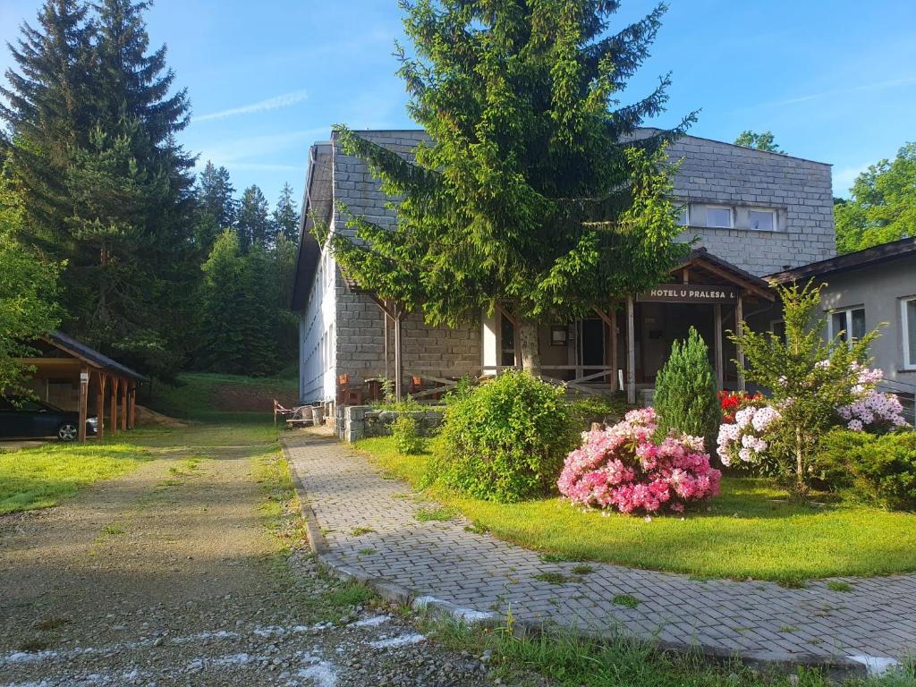 Zahrada ubytování Apartmán Tereza