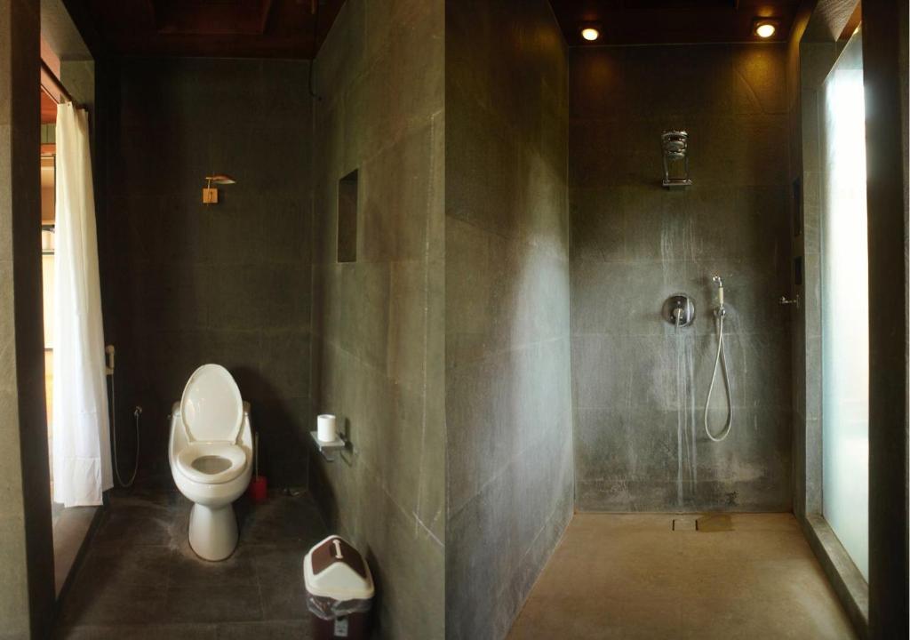 Koupelna v ubytování Nyaman Hostel