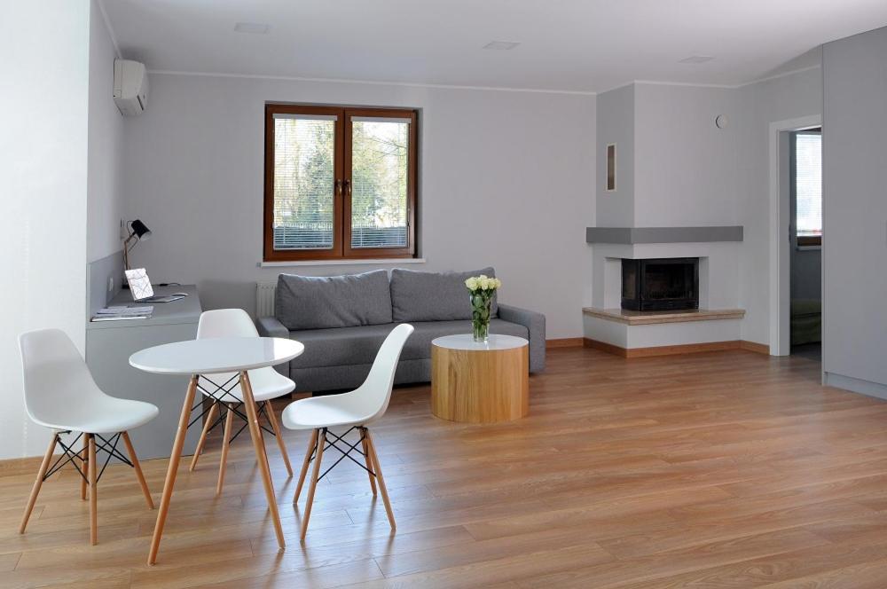 Posedenie v ubytovaní Apartamenty Ciechocinek SPA