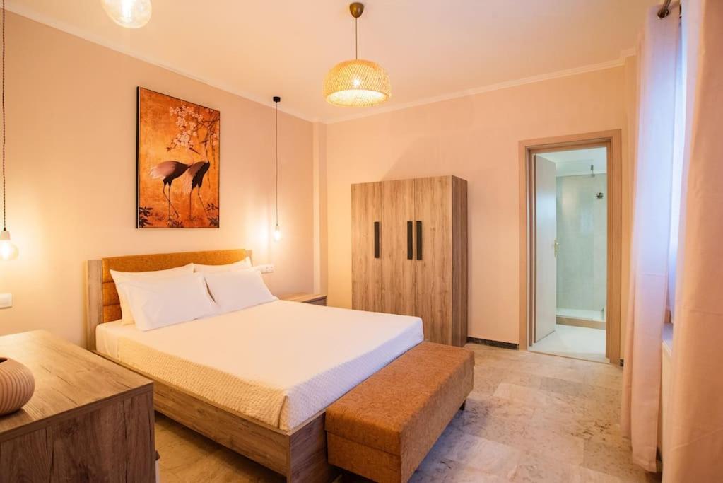 En eller flere senge i et værelse på Casa Del Paradiso