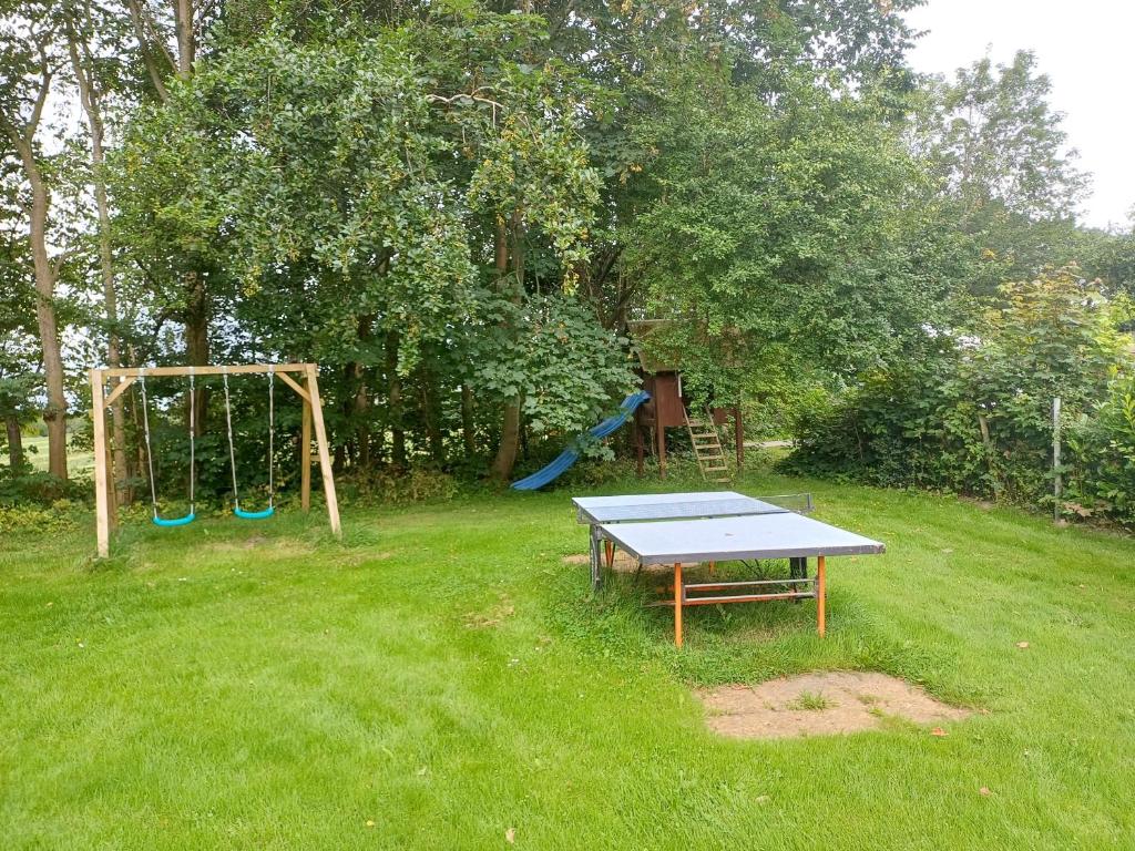 Herní místnost nebo prostor pro děti v ubytování Ferienhaus Fischer - Landurlaub für Familien