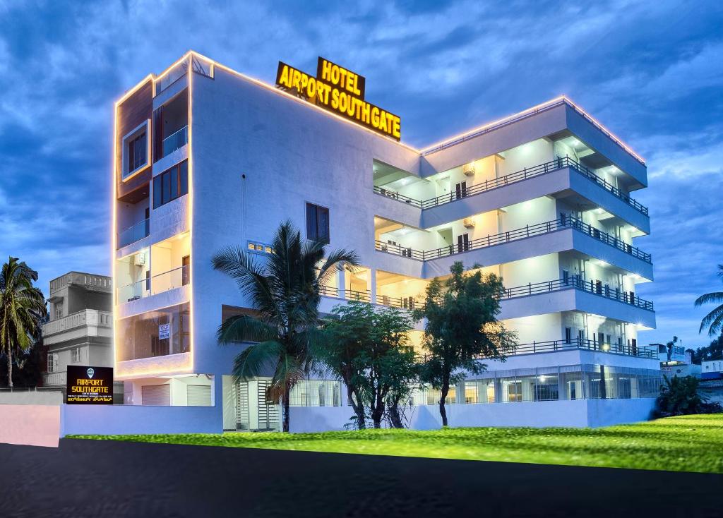Budova, kde se aparthotel nachází