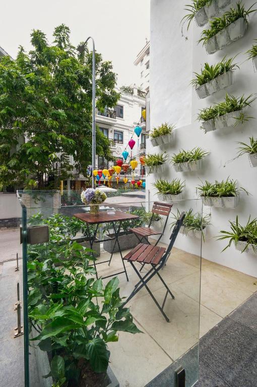 Zahrada ubytování Classic Hotel Hanoi