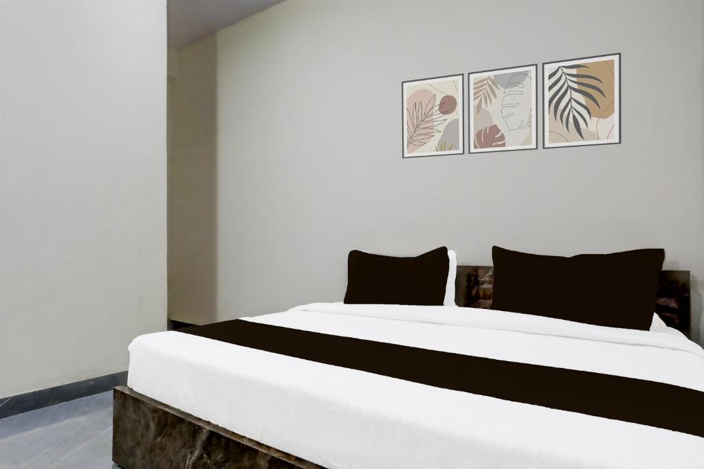 Postel nebo postele na pokoji v ubytování Super Hotel O Kalka