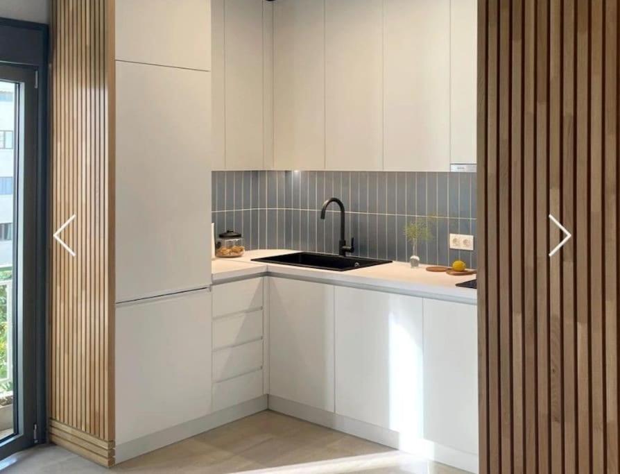 Kuchyň nebo kuchyňský kout v ubytování Terpsichore