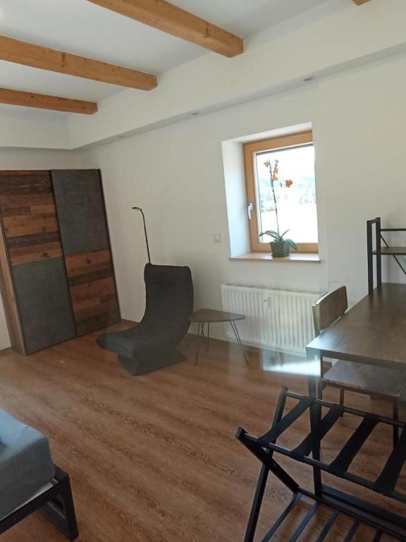 Posezení v ubytování Fewo Wiesenblick