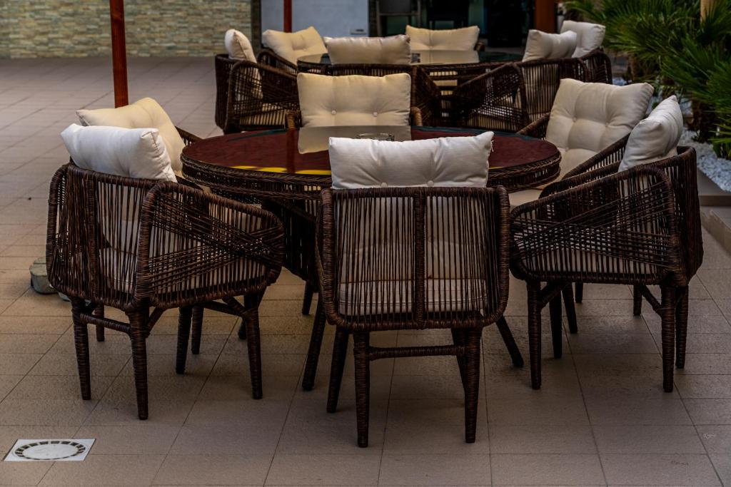 Posezení v ubytování Hotel Dorna
