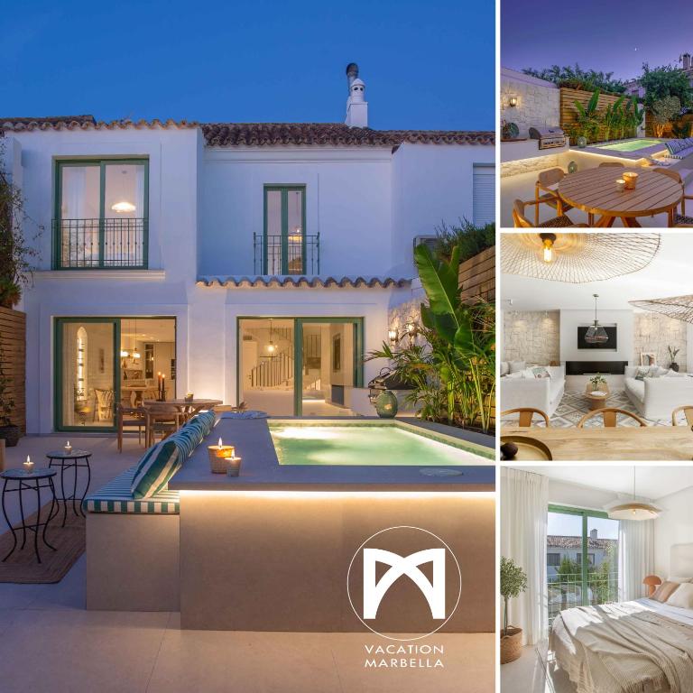 VACATION MARBELLA I Casa Savia, Private Heated Pool, Luxury interiors, 10min walk to the Beach