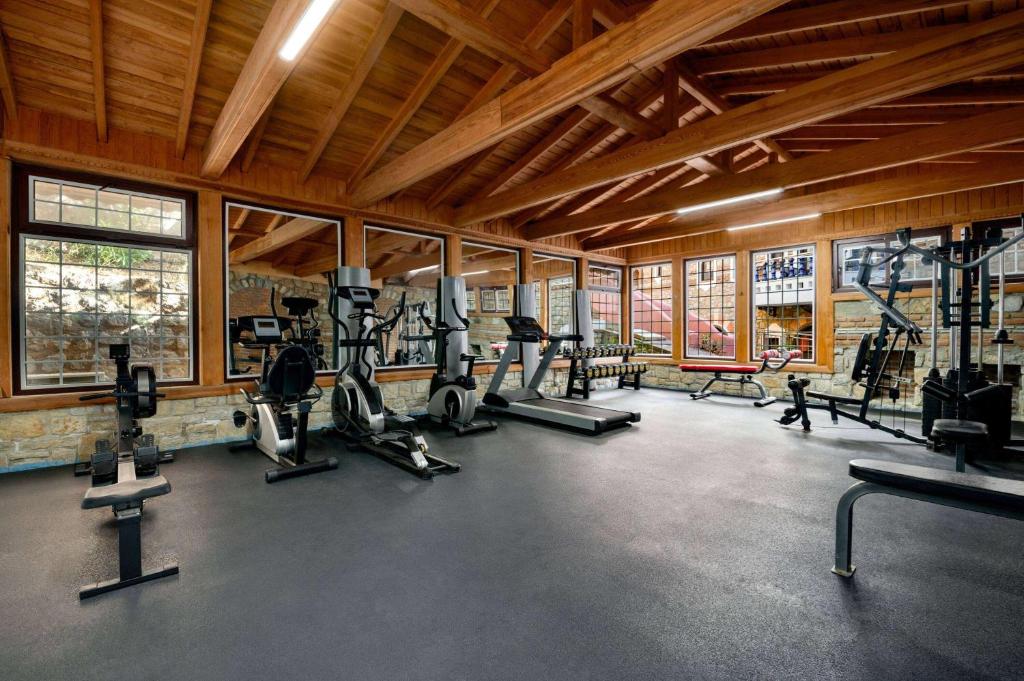Fitness centrum a/nebo fitness zařízení v ubytování Wyndham Datca Perili Bay