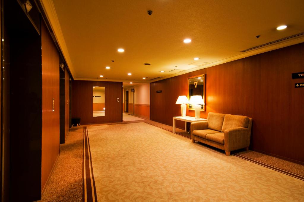 Posezení v ubytování Hotel Okura Niigata