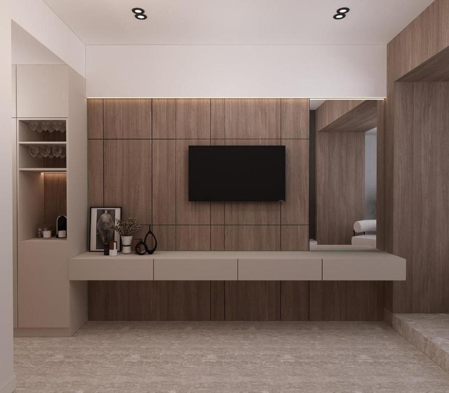 TV a/nebo společenská místnost v ubytování Hotel Terra Balneo