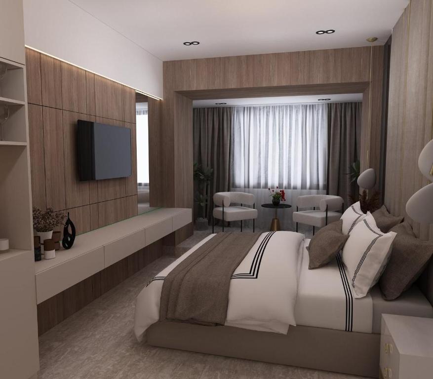 TV a/nebo společenská místnost v ubytování Hotel Terra Balneo
