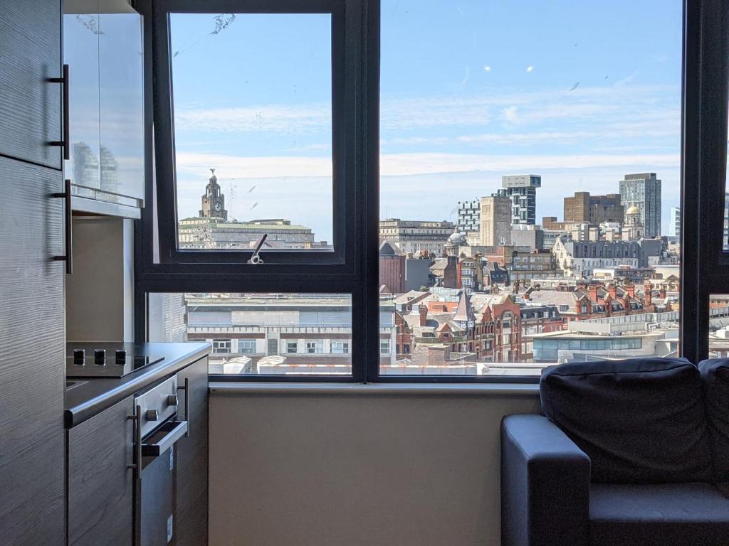 Kuchyň nebo kuchyňský kout v ubytování L1 Luxury Living