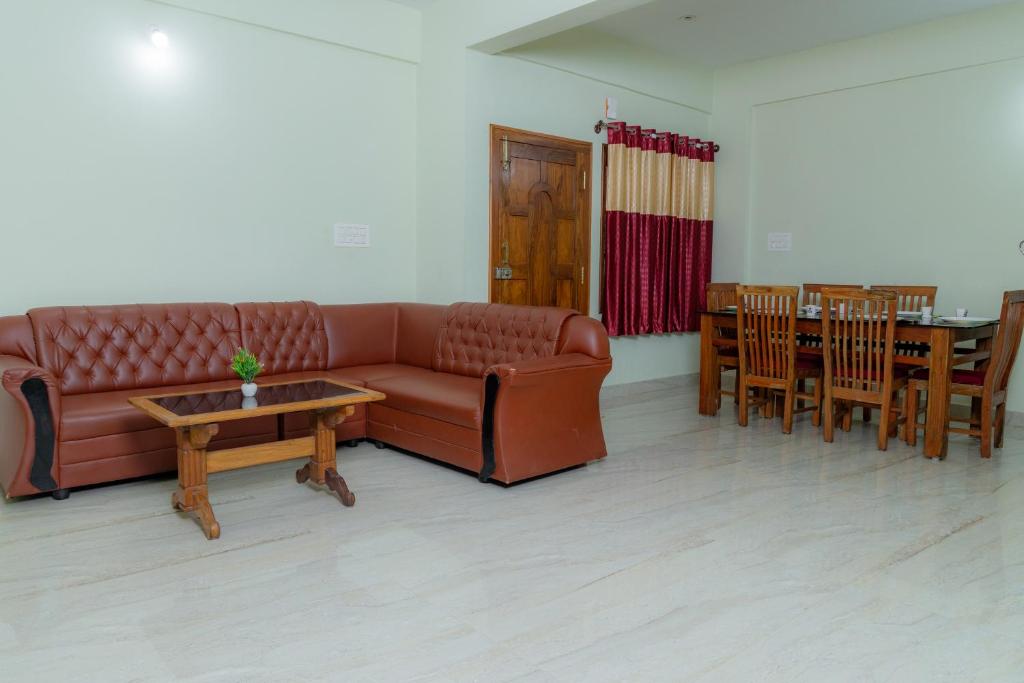 Posezení v ubytování Coorg Residency home stay