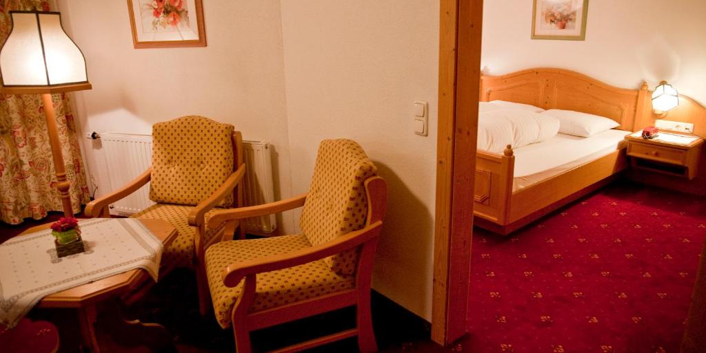 Voodi või voodid majutusasutuse Appartement & Aparthotel Stern toas
