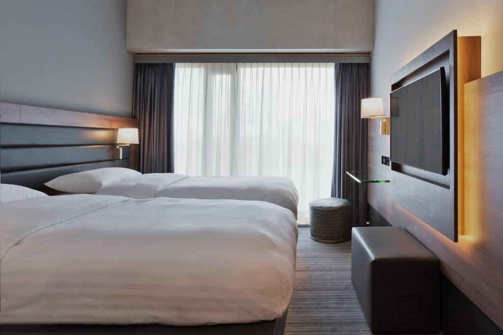 Moxy Amsterdam Houthavens - Twin Room - Moxy Sleeper Twin