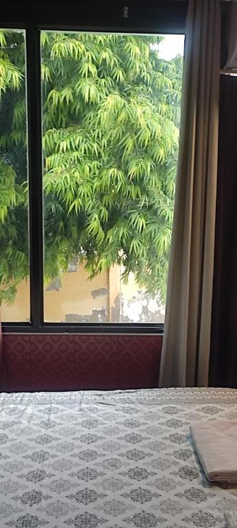 Postel nebo postele na pokoji v ubytování Sukh Sagar Hotel