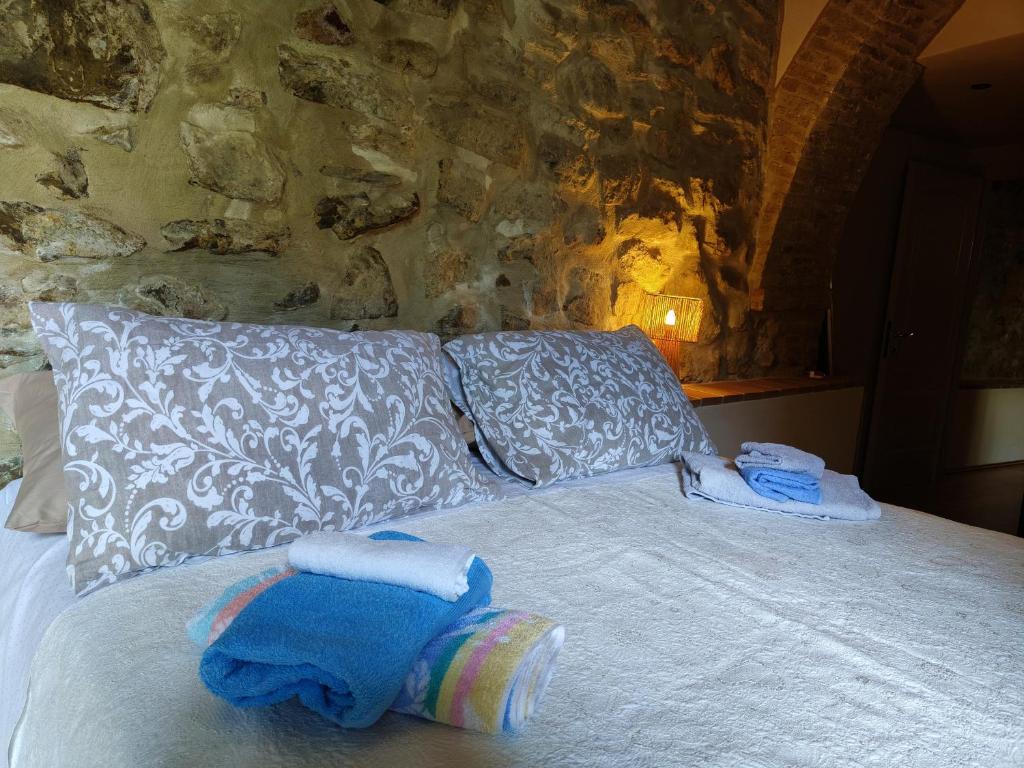 Postel nebo postele na pokoji v ubytování "Il Pollaio" guests house