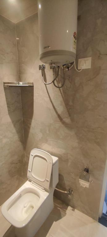 Koupelna v ubytování Sukh Sagar Hotel