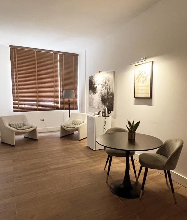 Posezení v ubytování Alèa Rooms