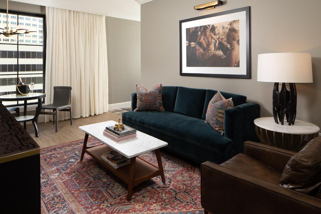 Posezení v ubytování Hotel ZaZa Austin