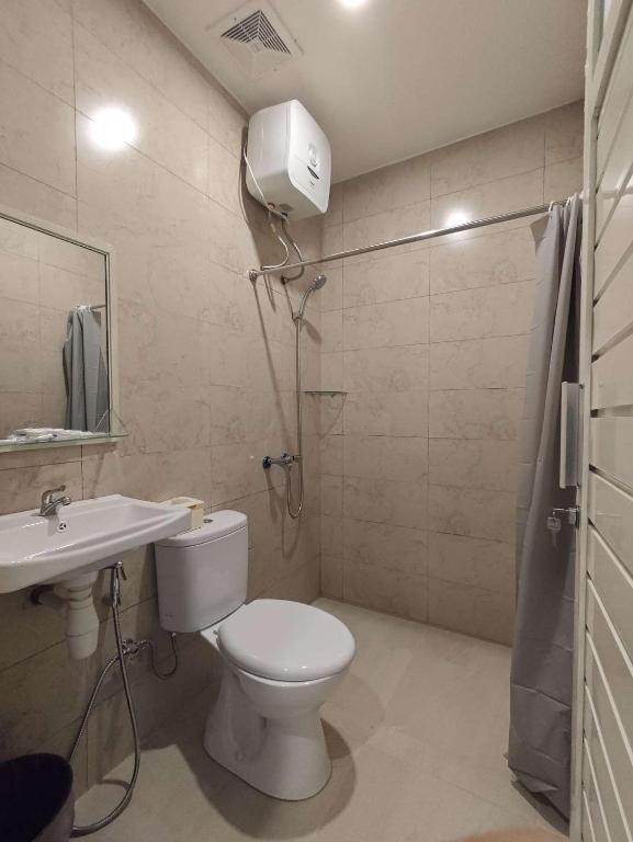 Koupelna v ubytování El Nipa Hotel Labuan Bajo