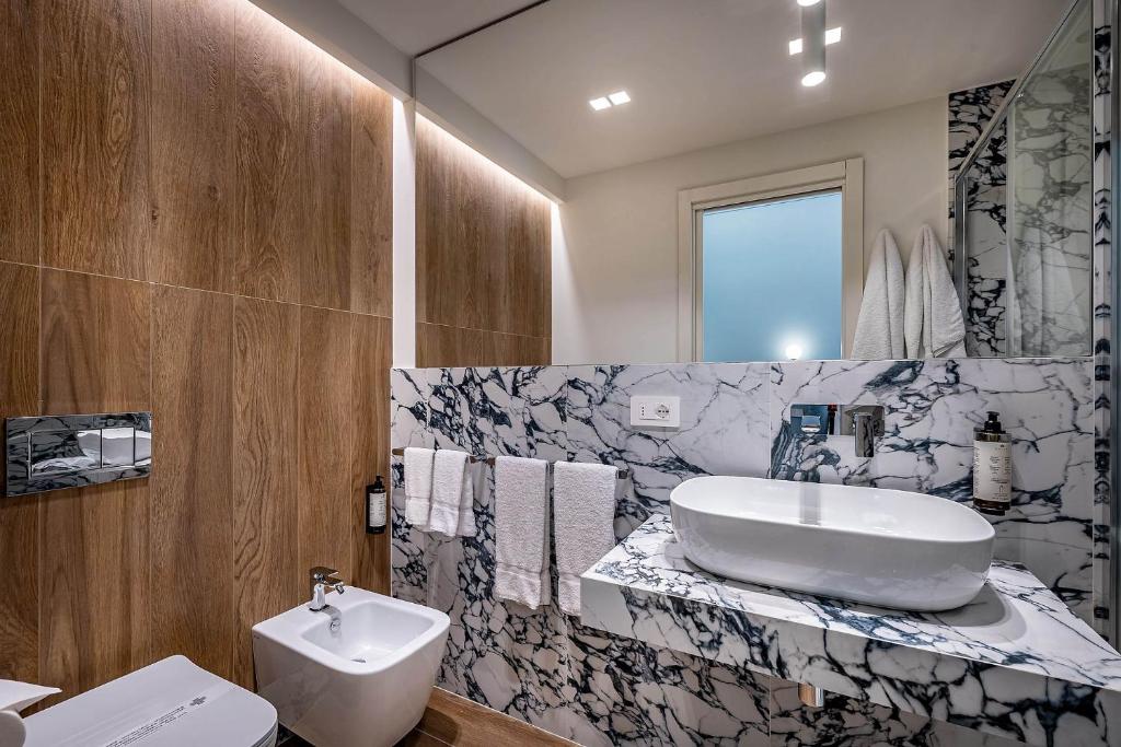Kopalnica v nastanitvi Hotel Ungherese Small Luxury Hotel