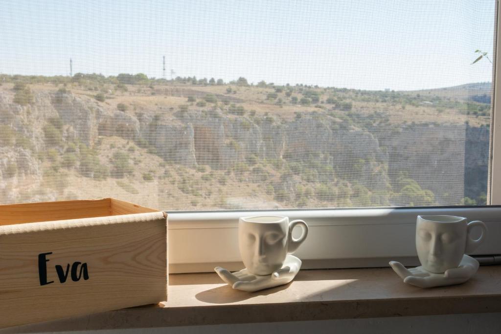 Nespecifikovaný výhled na hory nebo výhled na hory při pohledu z bed and breakfast