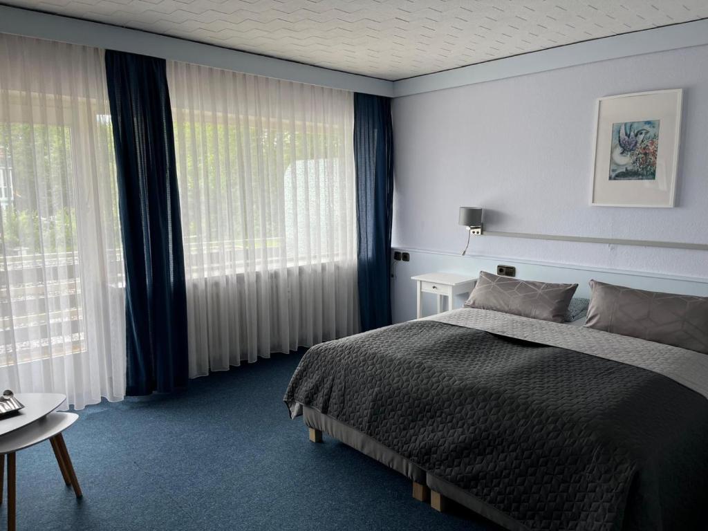 Hotel Markgrafにあるベッド
