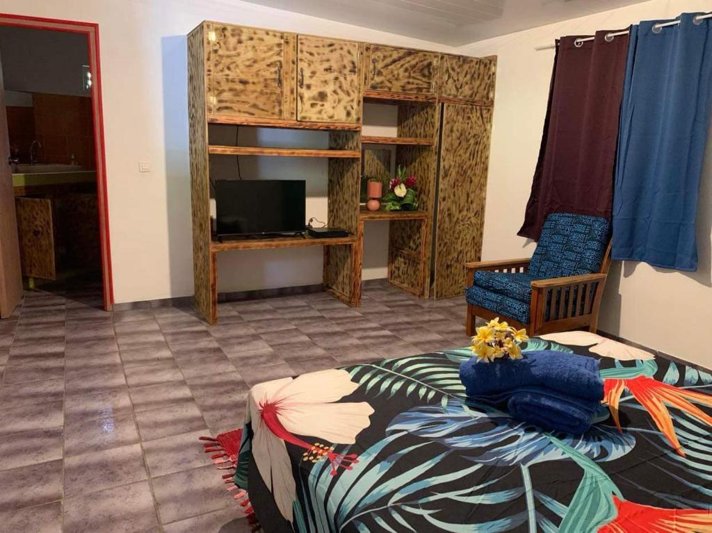 Postel nebo postele na pokoji v ubytování Lemon House