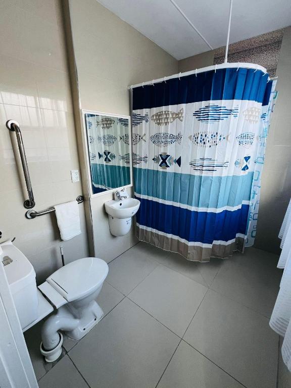 Koupelna v ubytování Harrison Motel Papatoetoe