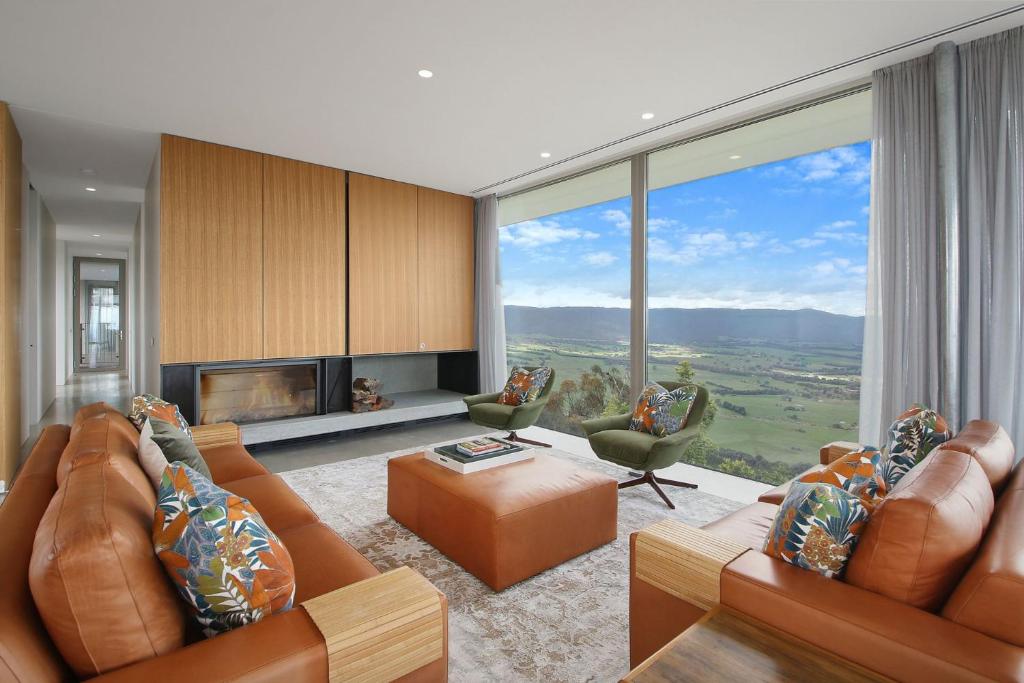 Posezení v ubytování Eyrie