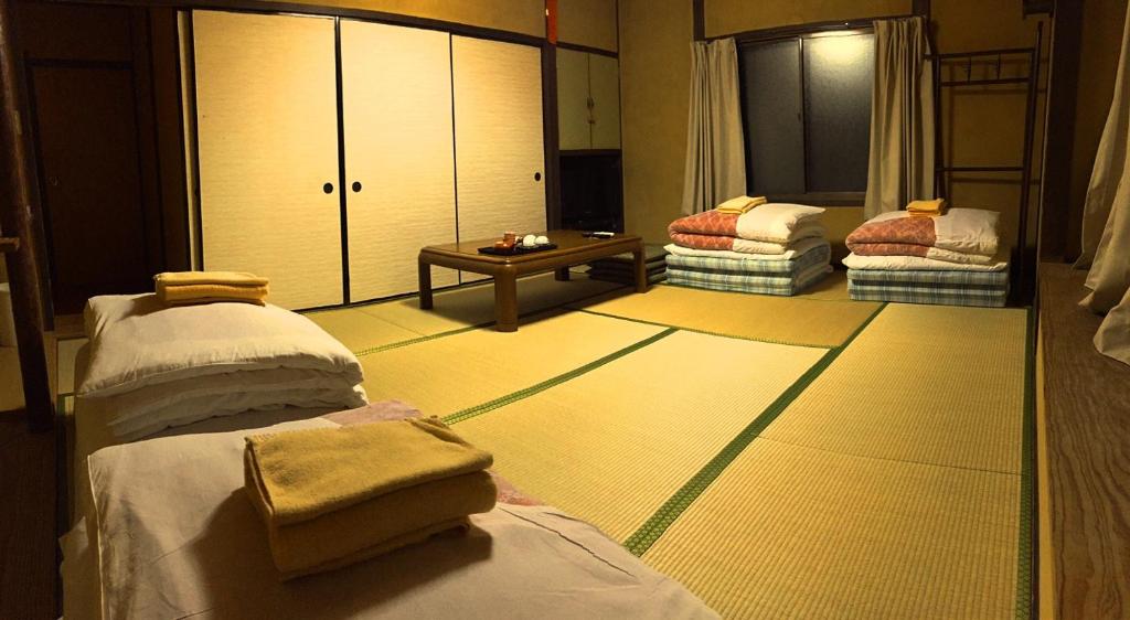 清瀧旅館にあるベッド