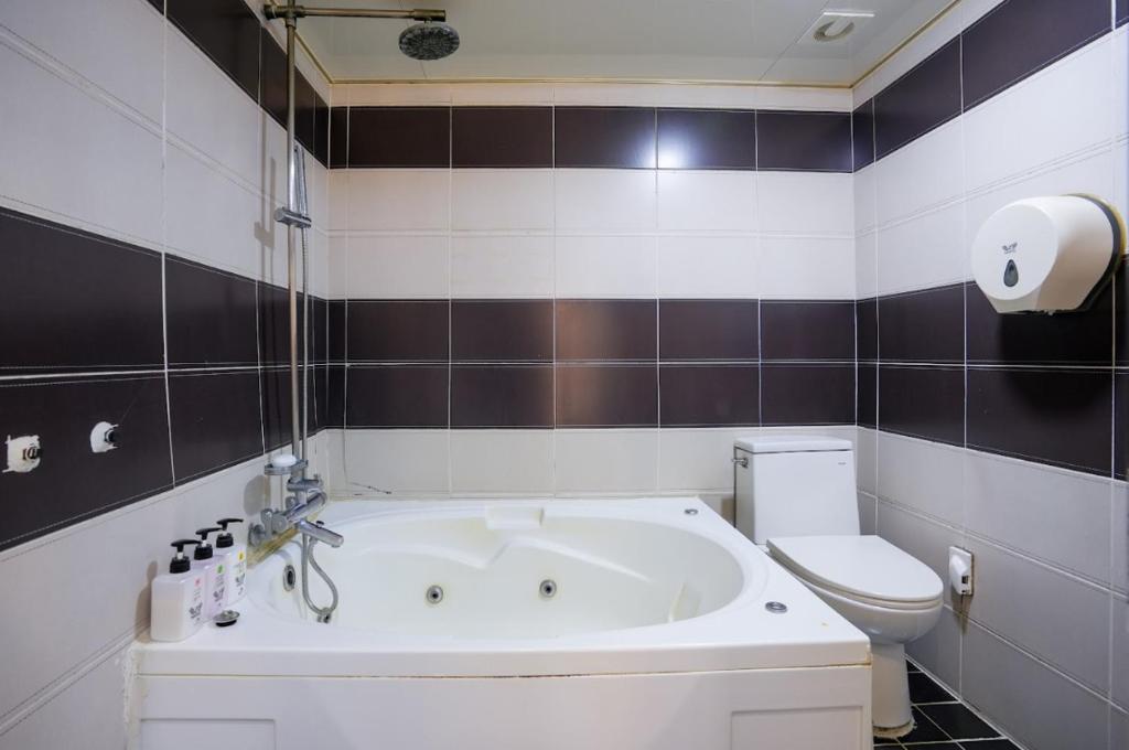 Koupelna v ubytování Z Motel Daeyeon Busan