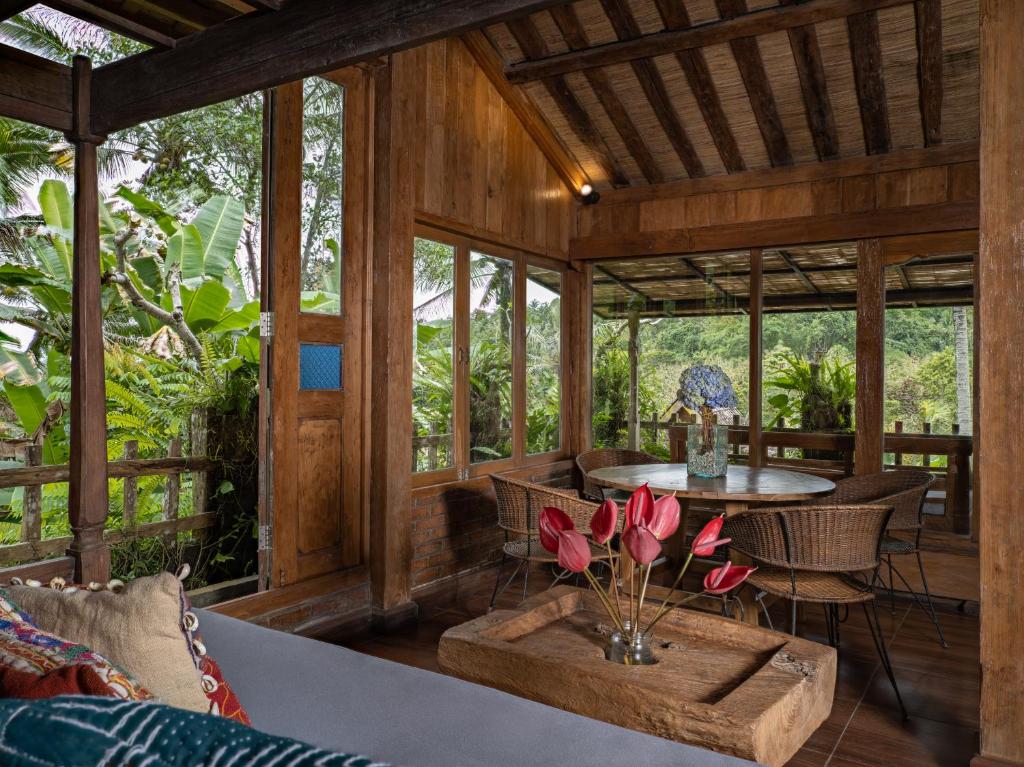 Zahrada ubytování Nienté Bali