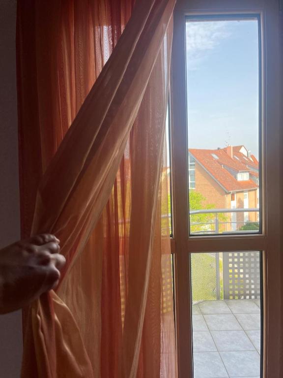 Balkón nebo terasa v ubytování Sonniges Dachzimmer