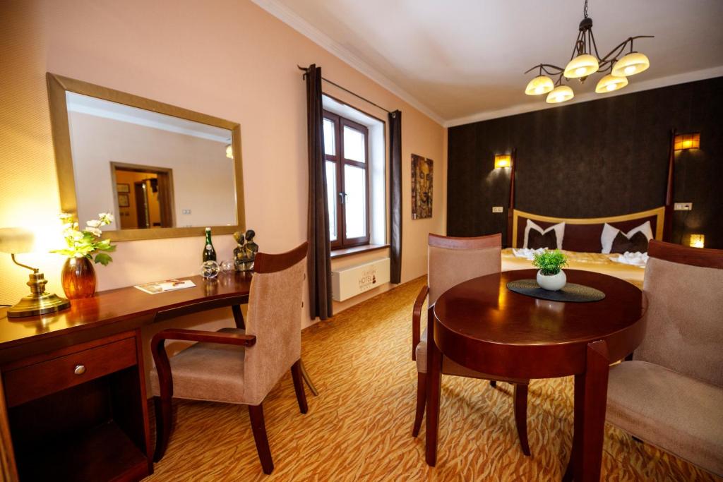 Część wypoczynkowa w obiekcie Wellness Hotel Beethoven
