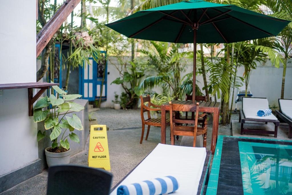 Zahrada ubytování Bienvenido Cozy Madiha