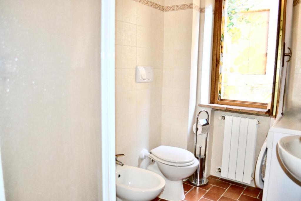 Koupelna v ubytování Casa Eleonora